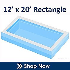 12' X 20' Rectangular Replacement Liners For Fanta-Sea™ Pools