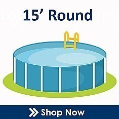 15' Round Overlap Pool Liners