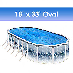 18' X 33' Oval Solar Pool Covers