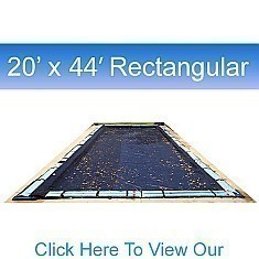 20' X 44' Rectangular Winter Pool Covers