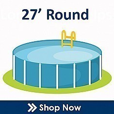 27' Round Overlap Pool Liners