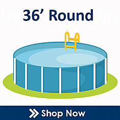 36' Round J-Bead Pool Liners