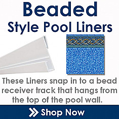 Oval Beaded Pool Liners