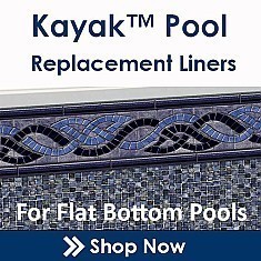 Replacement Liners For Kayak™ Pools - With Flat Bottom