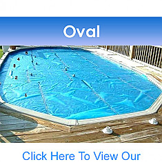 Oval Solar Pool Covers