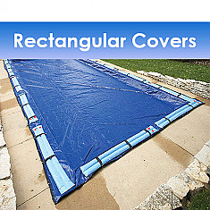 Rectangular Winter Pool Covers