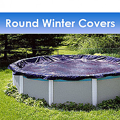 Round Winter Pool Covers