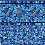 16' X 24' Rectangle Blue Reef Replacement Liner For Kayak™ Pools (With Deep End)