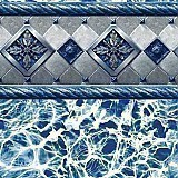 24' Round Bayview Esther Williams Bead Swimming Pool Liner