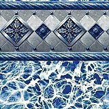 15' X 30' Oval Bayview Esther Williams Bead Swimming Pool Liner