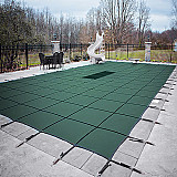 30' X 60' Aqualock Deluxe Solid With Drain Rectangular Safety Pool Cover