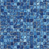 24' Round Mosaic Tile Overlap Swimming Pool Liner