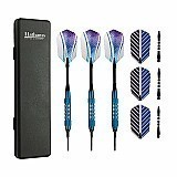 Galaxy Soft Tip Darts with Alloy-Plated Barrels - 3 Piece Set