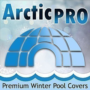 25' X 45' Rectangular Arctic Pro Leaf Net Pool Cover