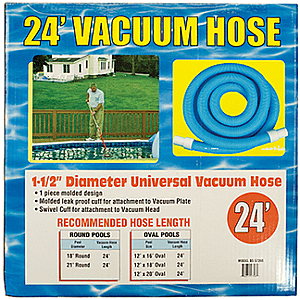 24' Pool Vacuum Hose 1.5"