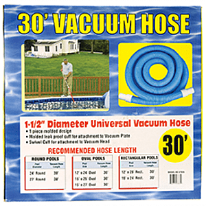 30' Pool Vacuum Hose 1.5"