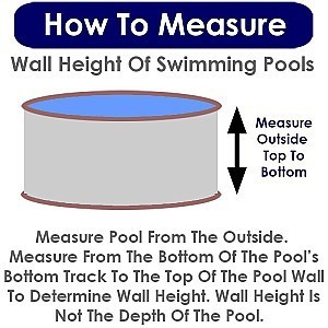 15' X 27' Oval Colorado EZ-Bead Swimming Pool Liner