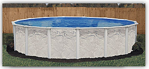 24' Round Silver Sands 54" Tall Aboveground Pool