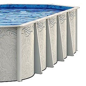 10' x 15' Oval Silver Sands 54" Tall Aboveground Pool