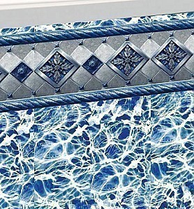 10' X 20' Oval Bayview EZ-Bead Swimming Pool Liner