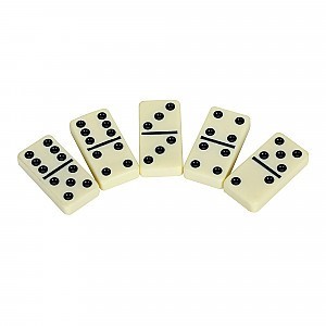 Premium Domino Set w/ Wooden Carry Case