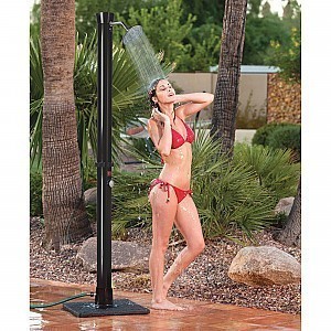 Outdoor Solar Shower with Base