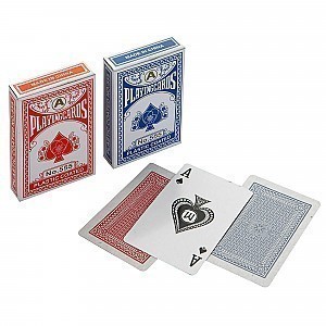 Monte Carlo Dual Deck Standard Playing Cards w Case