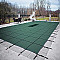 16' X 32' + Center Step Aqualock Deluxe  Solid With Drain Rectangular Safety Pool Cover