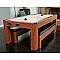 Sherwood 7-ft Air Hockey Table Combo Set with Benches