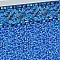 16' X 32' Rectangle Blue Reef Replacement Liner For Fanta-Sea™ Pools (With Deep End)