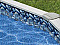 24' Round Boulder Beach Unibead Swimming Pool Liner