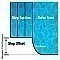 20' x 40' Rectangular Aqualock Mesh Safety Cover With Side Steps